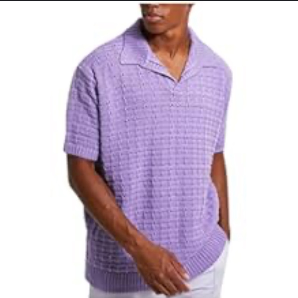 Boohooman Purple Polo